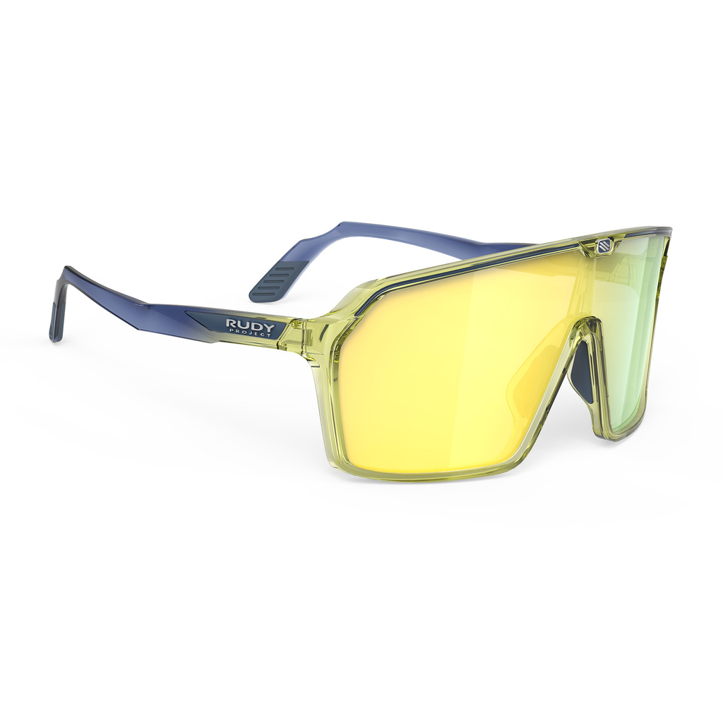Okulary Rudy Project Spinshield Crystal Blue Avio / Apple Ggreen Fade Gloss Multilaser Yellow