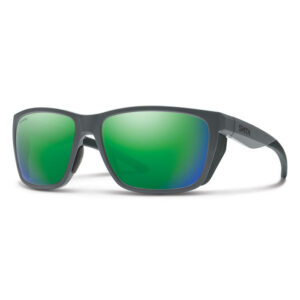 Okulary Smith LONGFIN Matte Grey Chromapop Polarized Green Mirror