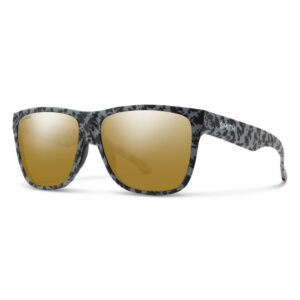 Okulary Smith Lowdown XL 2 Matte Gray Marble Chromapop Polarized Bronze Mirror