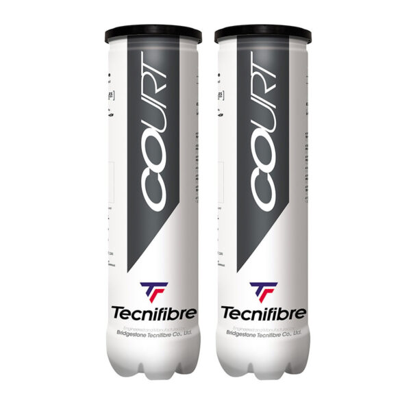 Piłki Tecnifibre COURT 4 szt. dwupak