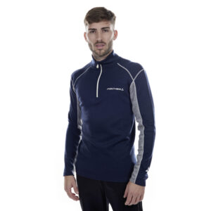 Polar FISCHER Unisex Skishirt Merino Navy