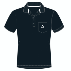 Koszulka FISCHER Poloshirt Obertauern Black
