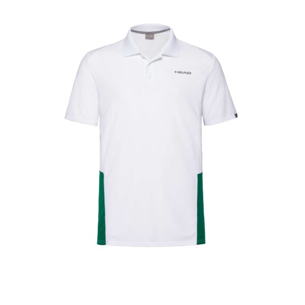 Polo HEAD Club Tech Polo Shirt M White Green