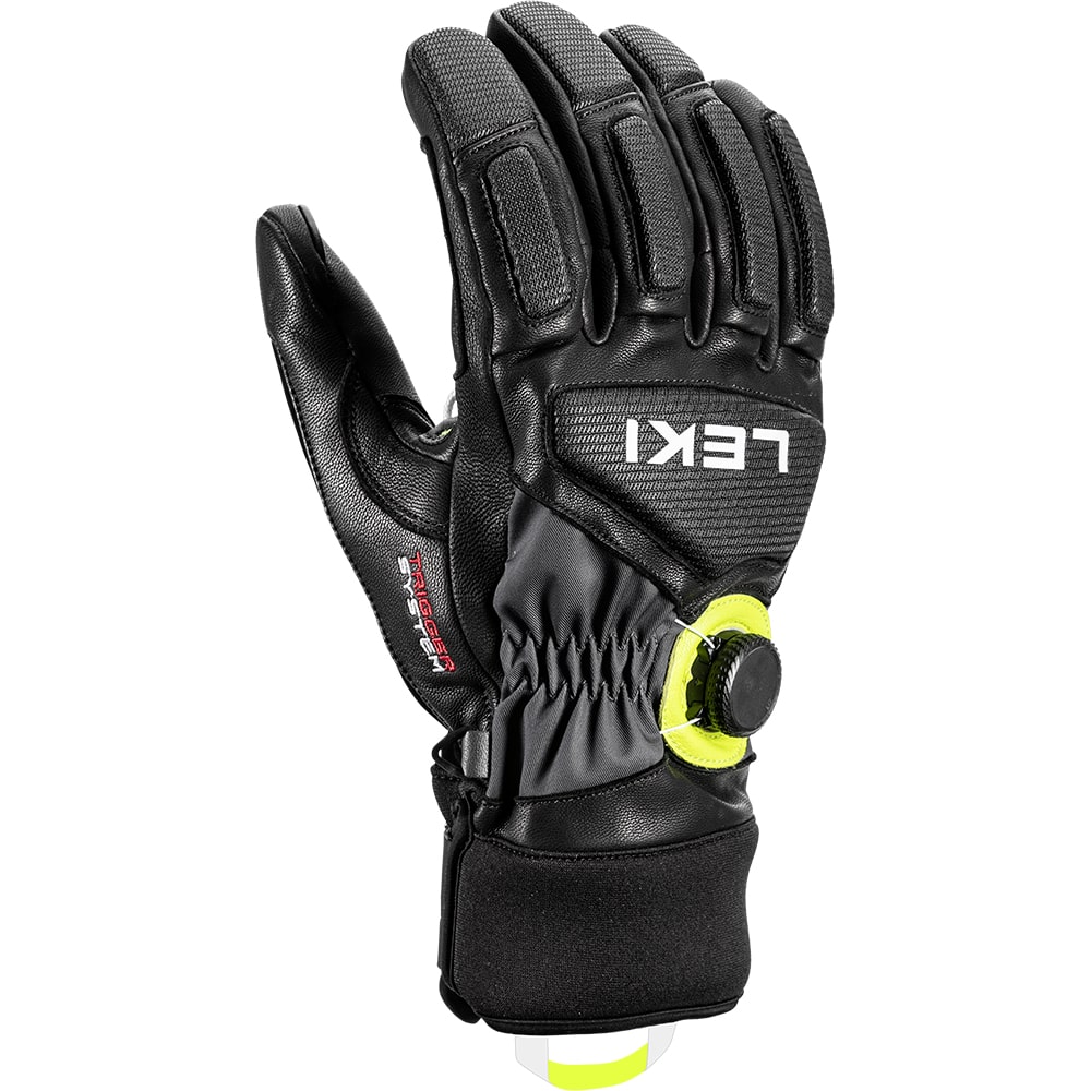 Rękawiczki LEKI GRIFFIN TUNE 3D BOA black graphite ice lemon 2026