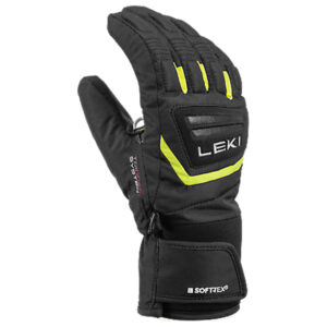 Rękawiczki LEKI Griffin 3D Junior black yellow