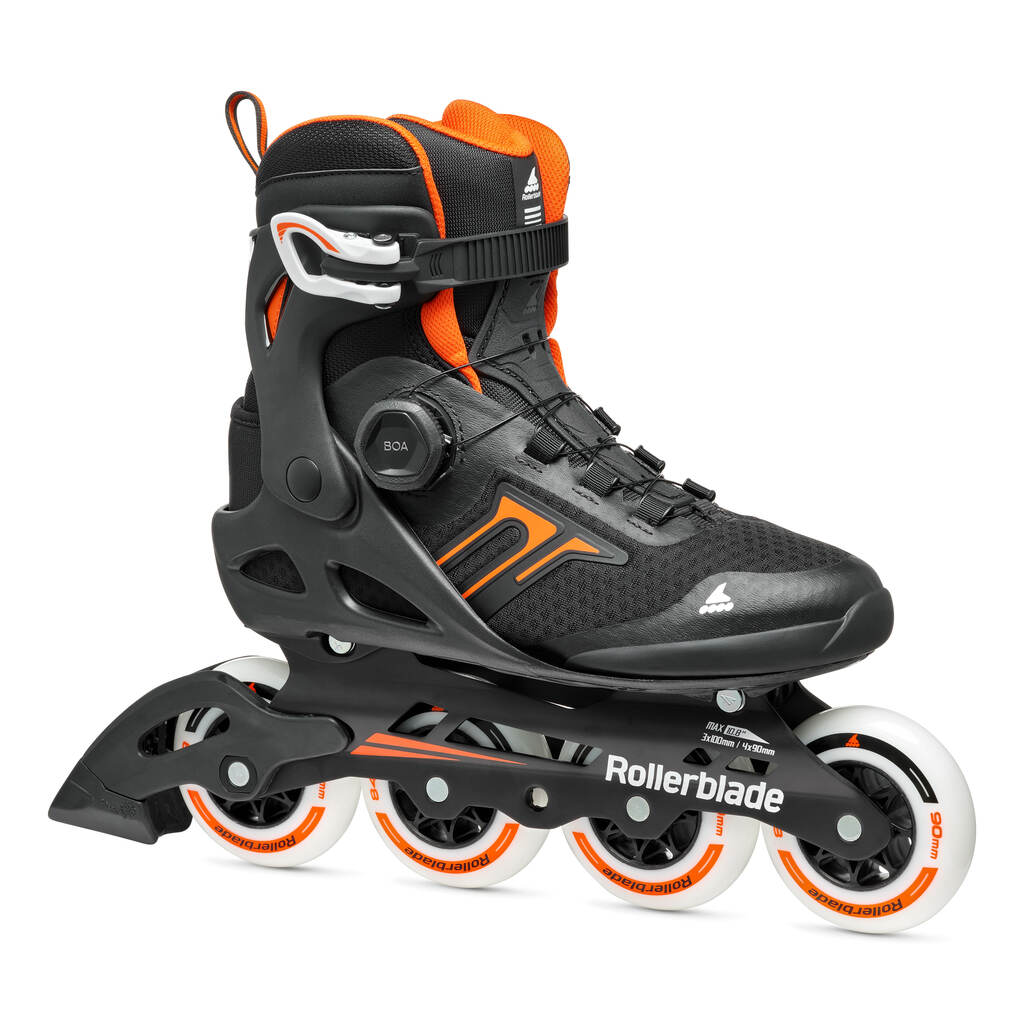 Rolki Rollerblade Macroblade 90 BOA Black/Orange