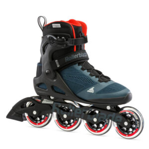 Rolki Rollerblade Macroblade 90 Orion Blue Spicy Orange