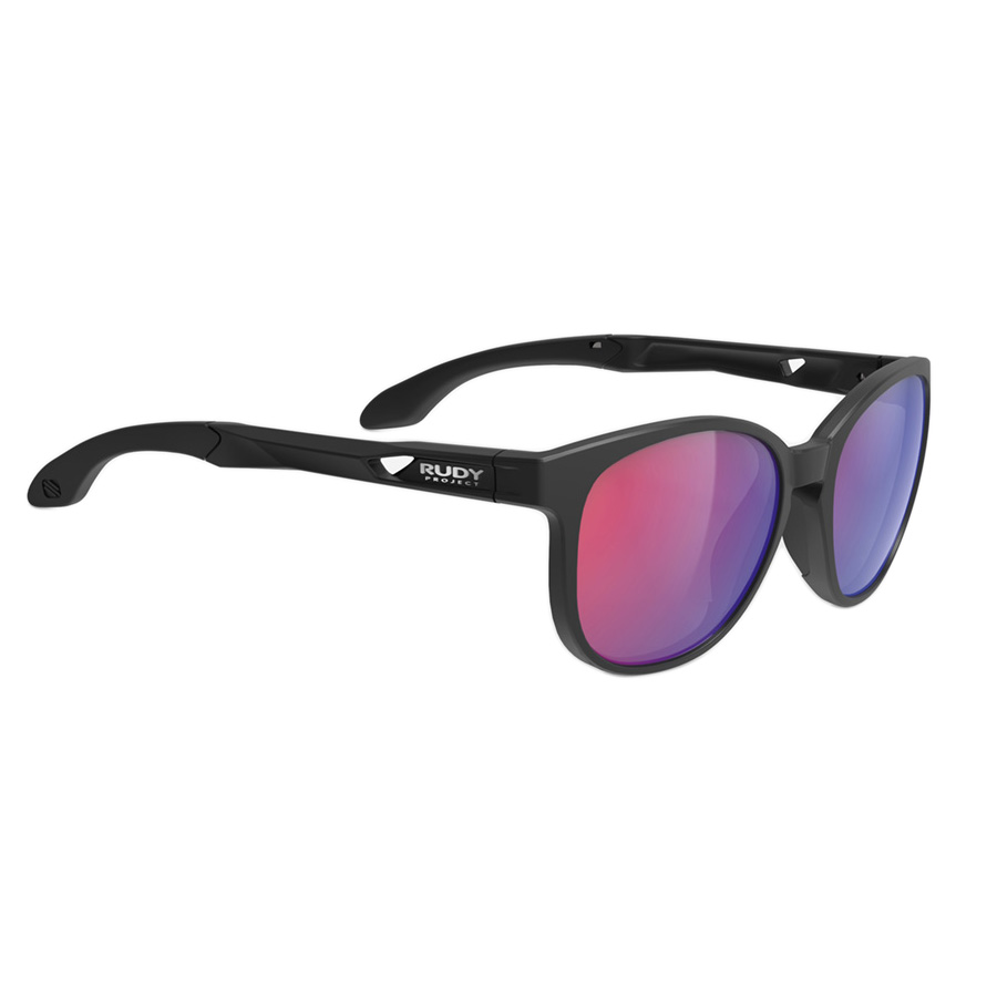 Okulary Rudy Project Lightflow B black matte Polar 3FX HDR Multilaser Red