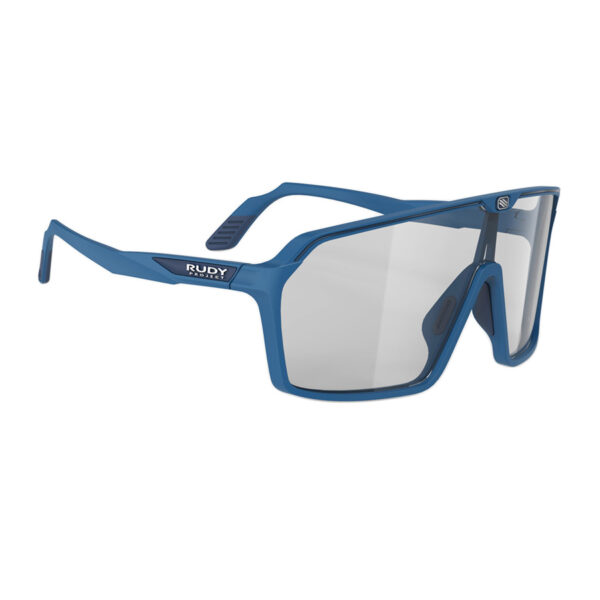 Okulary Rudy Project Spinshield pacific blue matte ImpactX Photochromic 2 Laser Black