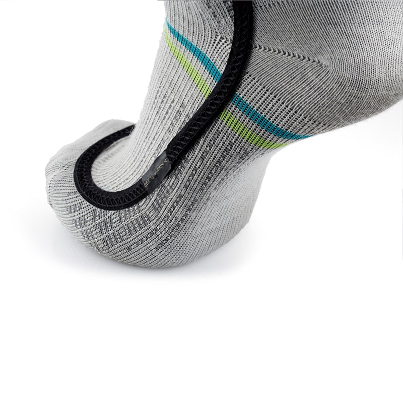 Skarpety podgrzewane Sidas Ski Race S.E.T grey/fluogreen 2026 - obrazek 5