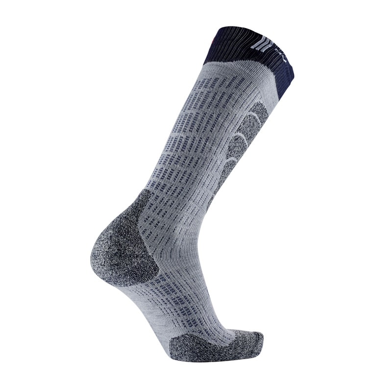 Skarpety narciarskie Sidas Ski MERINO white/blue 2026 - obrazek 2