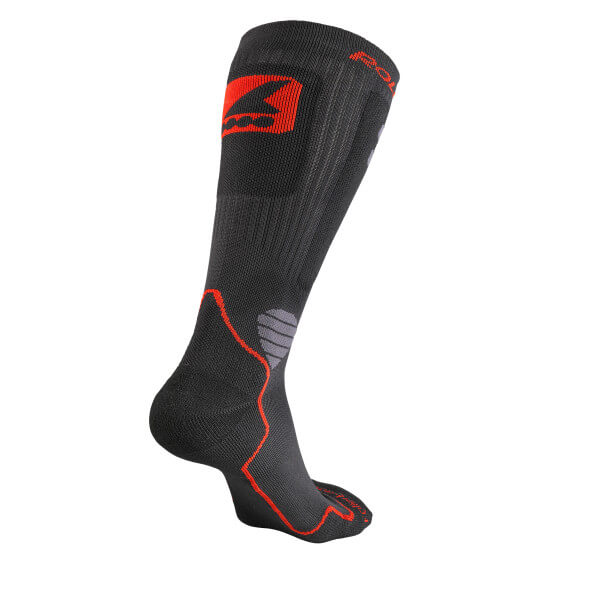 Skarpetki Rollerblade High Performance Socks Black/Red - obrazek 2