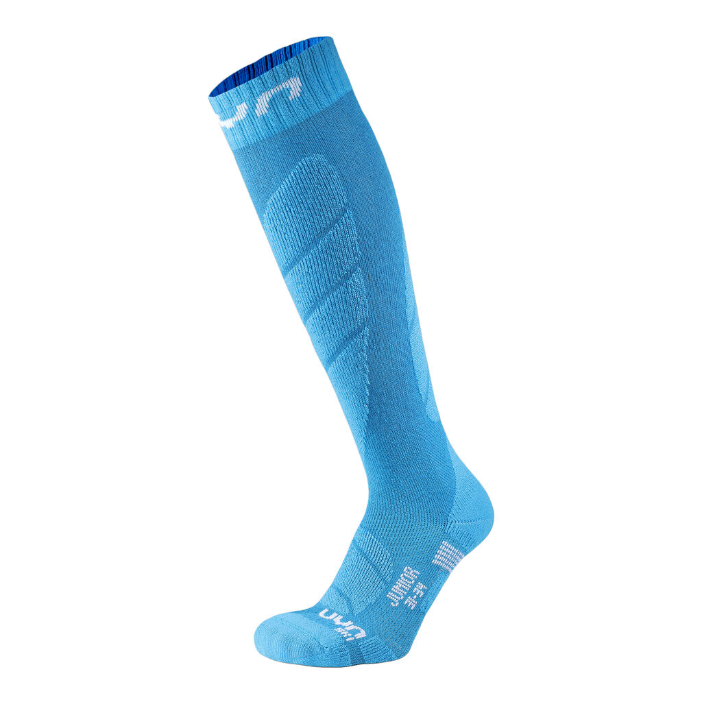 Skarpety UYN Junior Ski Socks Turquoise