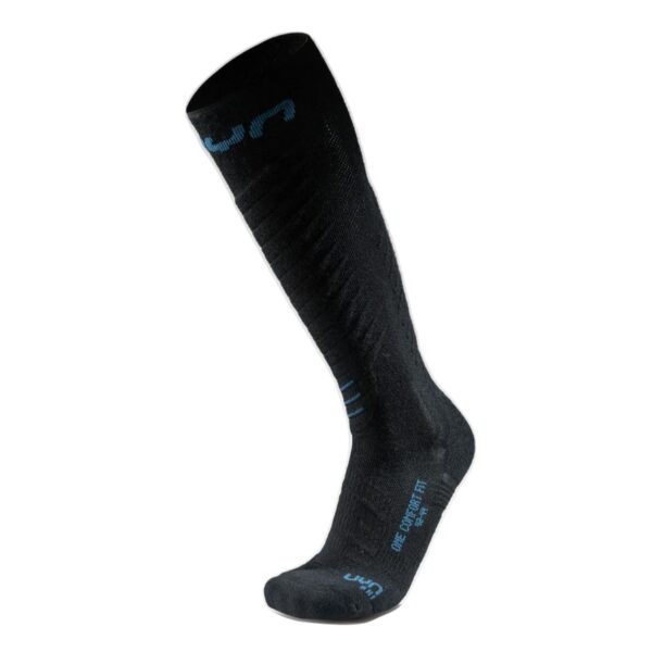 Skarpety UYN MAN SKI ONE COMFORT FIT Socks black / blue poseidon
