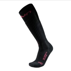 Skarpety UYN WOMAN SKI ONE COMFORT FIT Socks black/ pink