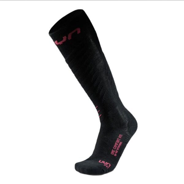 Skarpety UYN WOMAN SKI ONE COMFORT FIT Socks black/ pink