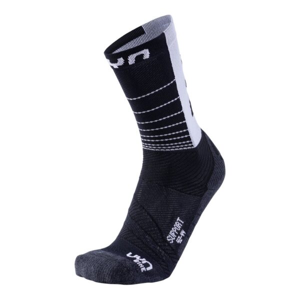 Skarpetki UYN Man Cycling Support Socks Black/White