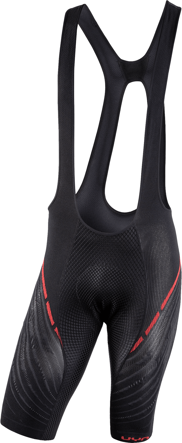 Spodenki rowerowe UYN Alpha Biking Man RIB Short Bk/rd
