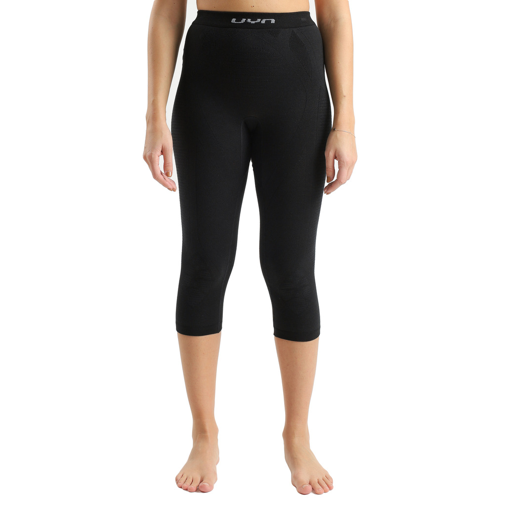 Spodenki 3/4 UYN WOMAN ELEVATYON BIOMORPH Pants Medium black
