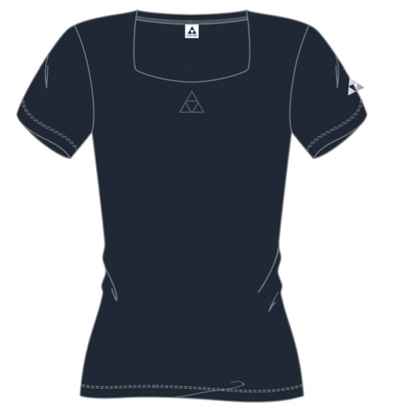 T-shirt damski FISCHER Saasfee Black