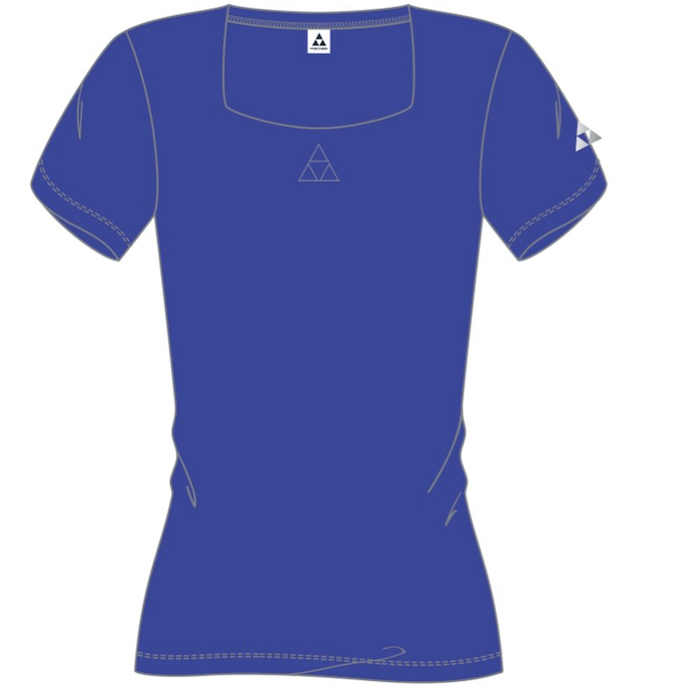 T-shirt damski FISCHER Saasfee Blue