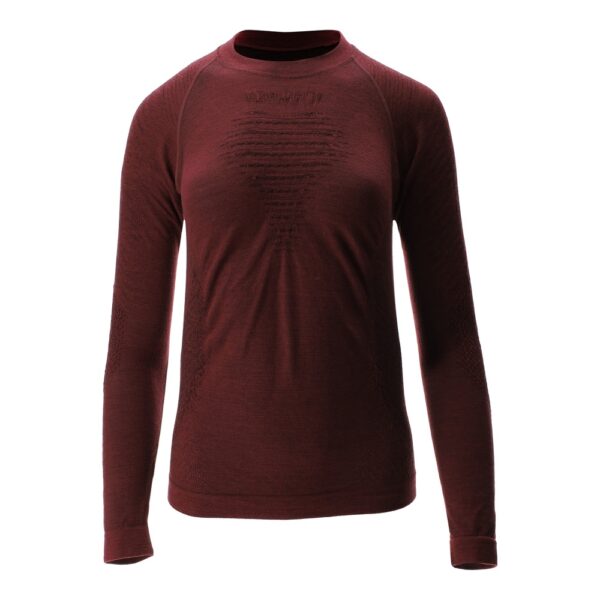 Koszulka round neck UYN LADY FUSYON BIOTECH Windsor Wine