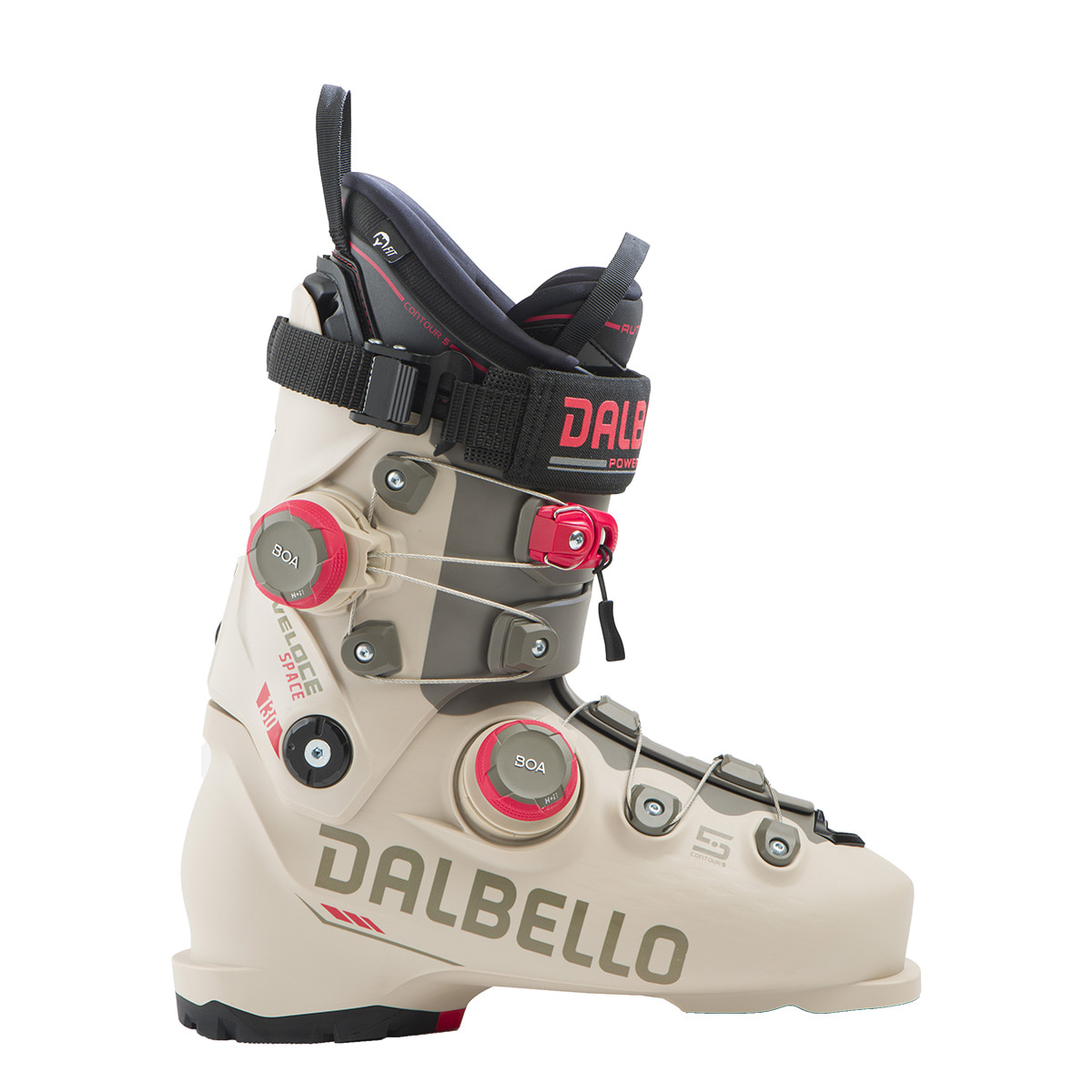 Buty narciarskie Dalbello Veloce Space 130 Dual GW Ecru / Stone Grey 2026