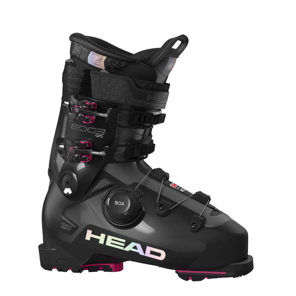 Buty narciarskie Head EDGE 95 W HV GW BOA Black-Fuchsia 2026