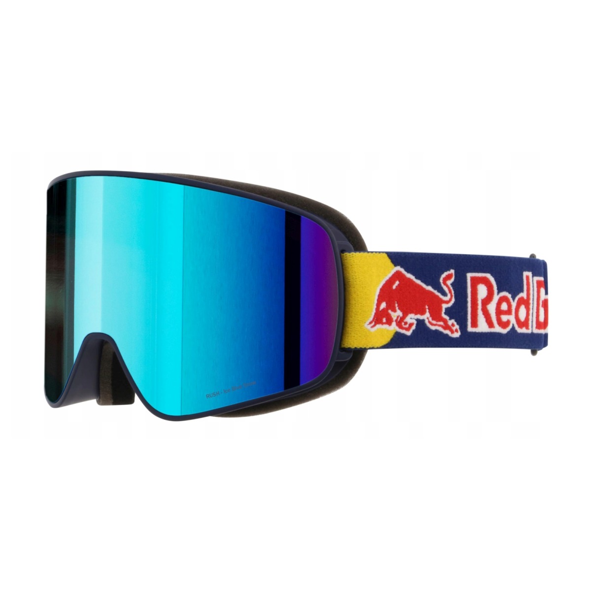 Gogle RED BULL SPECT RUSH dusk blue snow / red with ice blue mirror - obrazek 2