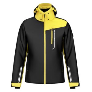 Kurtka narciarska męska HEAD SUPERSHAPE Jacket Men Black/Luminous Yellow 2026