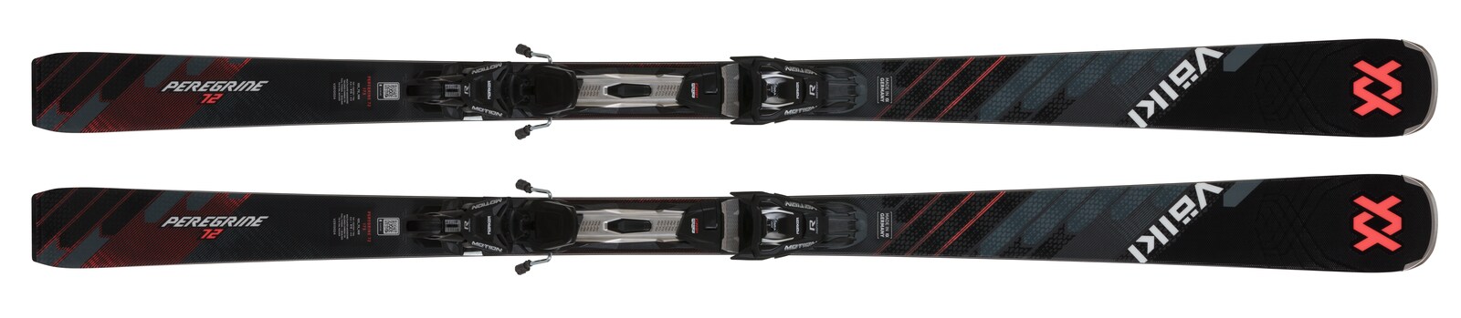 Narty Völkl Peregrine Black 72 + rMotion3 12 GW black 2026