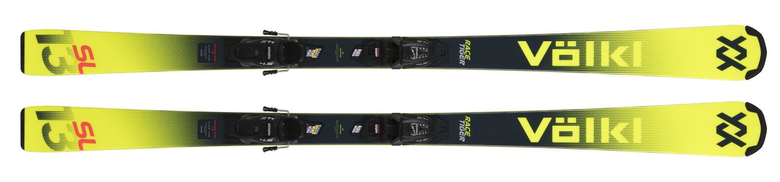 Narty Völkl Racetiger JR Pro + 7.0 VMotion JR black/anthracite 2026