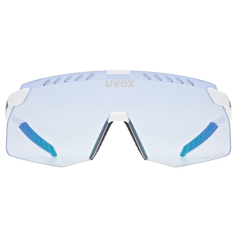 Okulary rowerowe UVEX Pace stage s V white/blue - obrazek 4