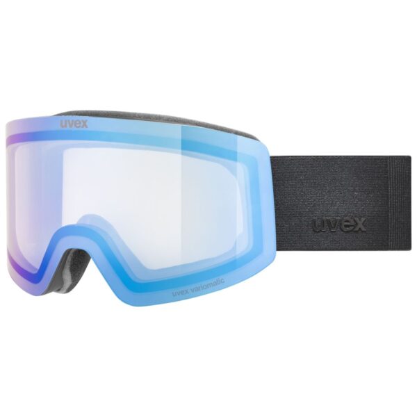 Gogle narciarskie UVEX Provoqe V black matt blue-clear 2026