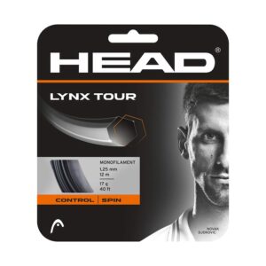 Naciąg HEAD LYNX Tour Black 12m/1,25mm