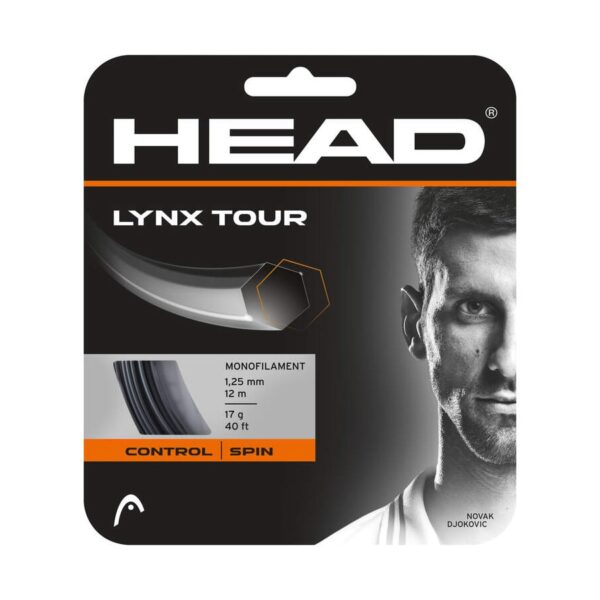 Naciąg HEAD LYNX Tour Black 12m/1,25mm