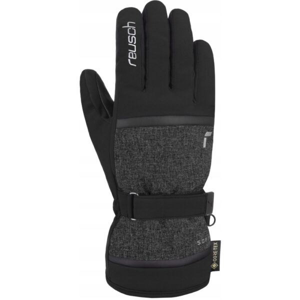Rękawice narciarskie Reusch Alison GORE-TEX black/black melange