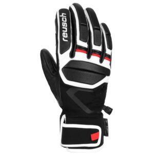 Rękawice narciarskie Reusch Pro RC black/white/fire red