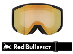 Gogle RED BULL SPECT JIBB Photo matt black/brown with gold chrom x