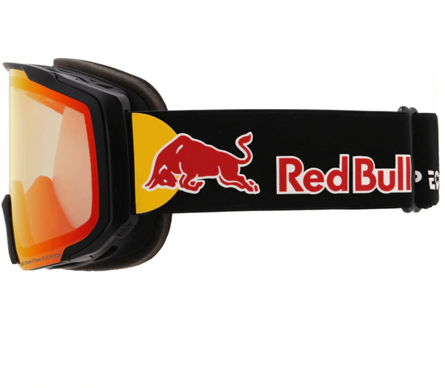 Gogle RED BULL SPECT JIBB Photo matt black/brown with red chrom x - obrazek 2