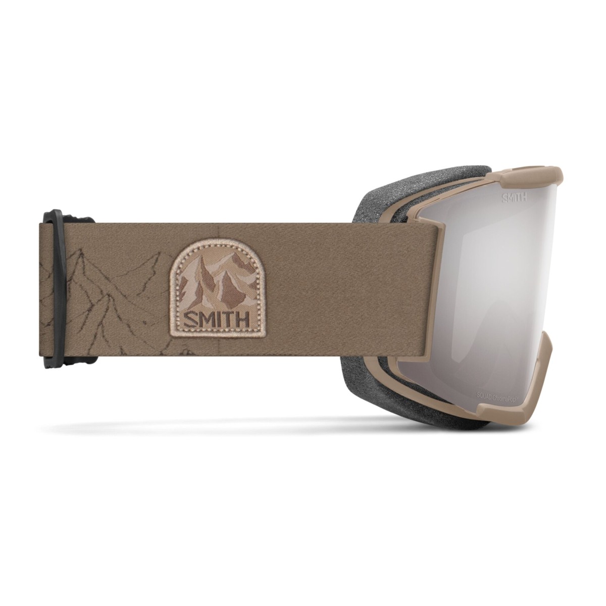 Gogle SMITH SQUAD Bandit ChromaPop Sun Platinum Mirror + Clear 2026 - obrazek 4