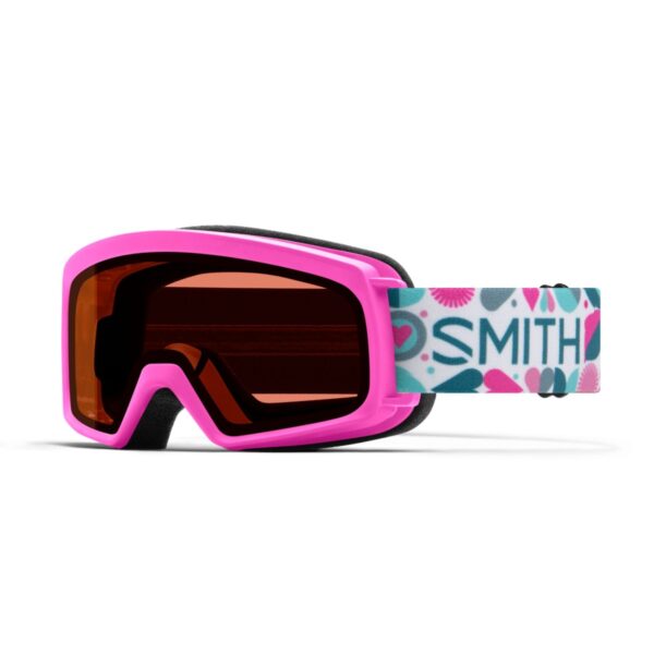 Gogle SMITH Rascal Vivid Pink Hearts RC36 2026