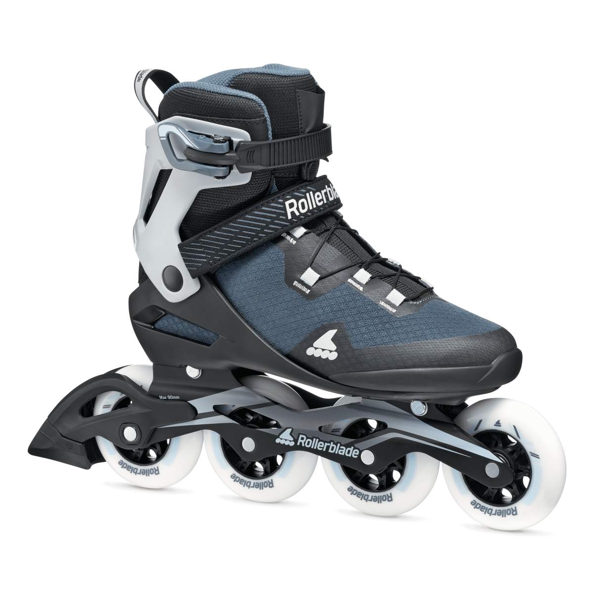 Rolki Rollerblade Macroblade 90 Black/Steel Blue 2026