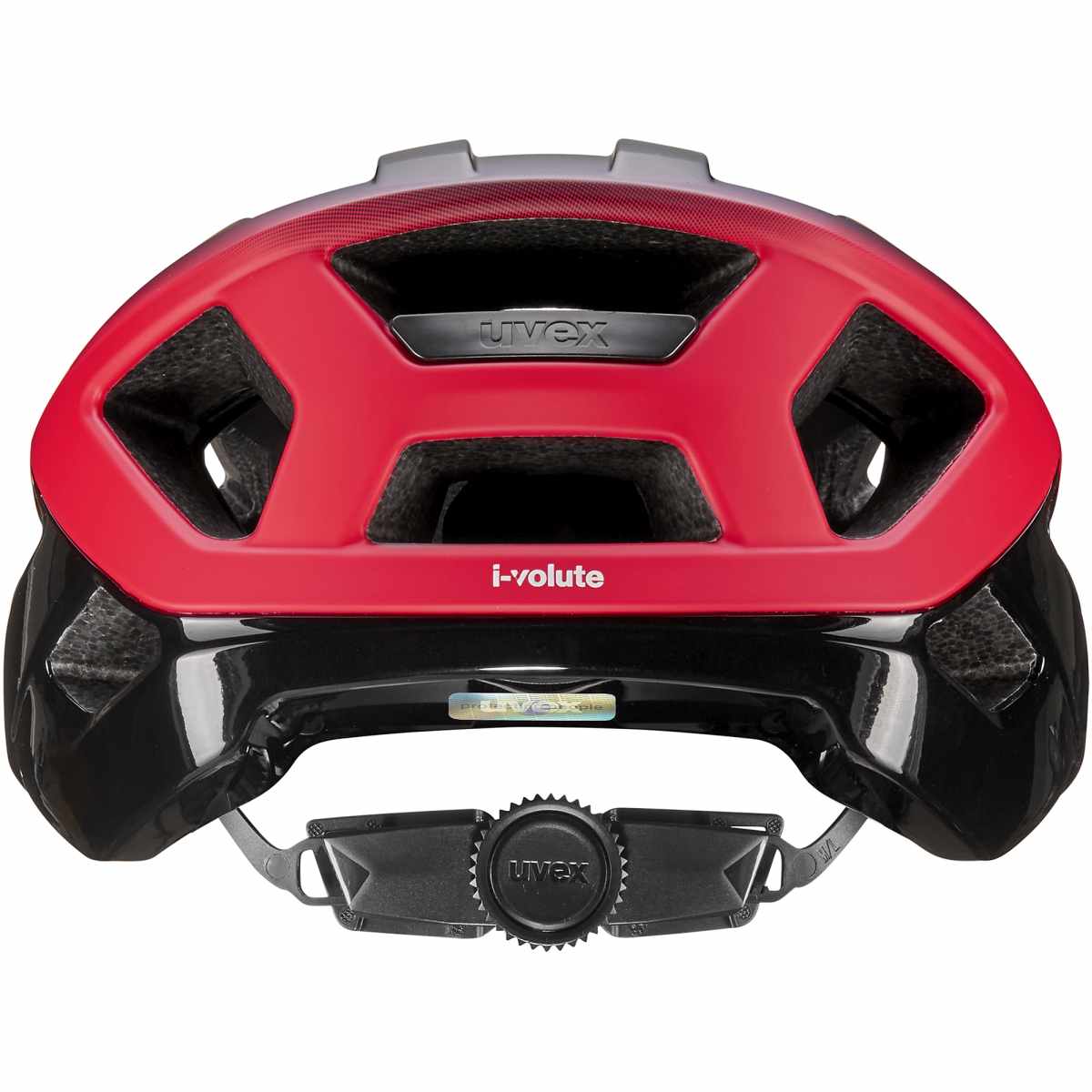 Kask rowerowy UVEX I-volute black-red matt