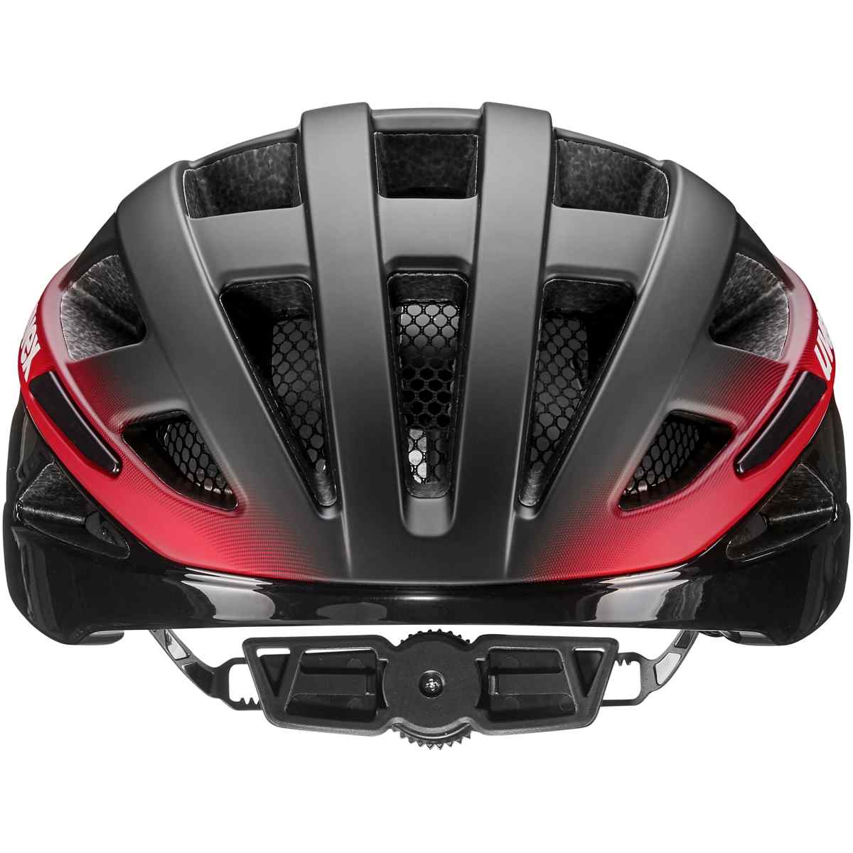 Kask rowerowy UVEX I-volute black-red matt