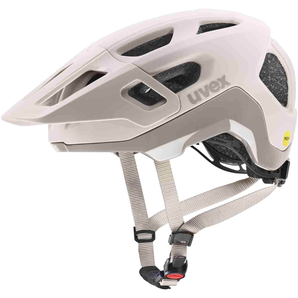 Kask rowerowy UVEX React MIPS warm grey matt