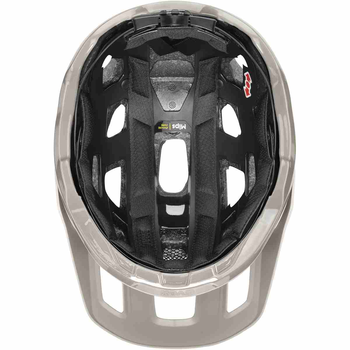 Kask rowerowy UVEX React MIPS warm grey matt