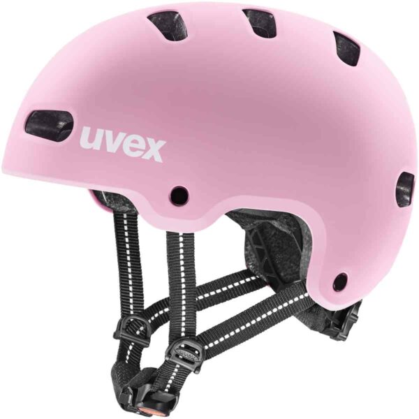 Kask rowerowy dziecięcy UVEX Kid 4 strawberry matt