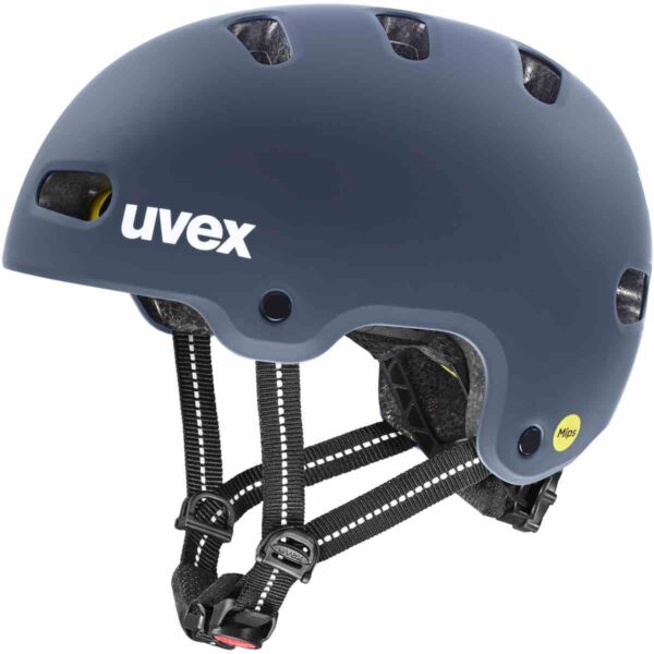 Kask rowerowy dziecięcy UVEX Kid 4 style MIPS dusk blue matt