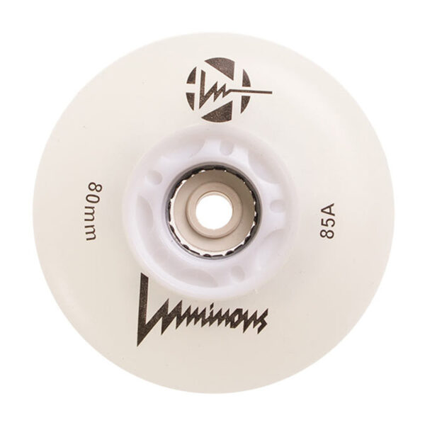 Kółka Luminous Led Wheels White/Glow - 80mm/85A